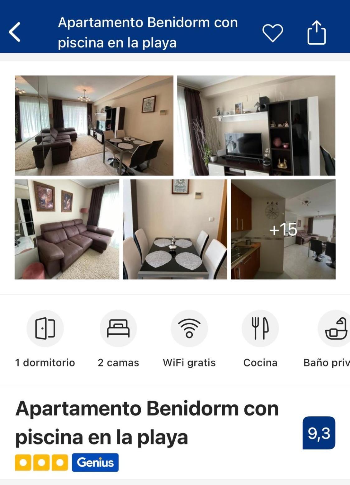 Apartamento Benidorm Con Piscina En La Playa Cala de Finestrat Exterior foto