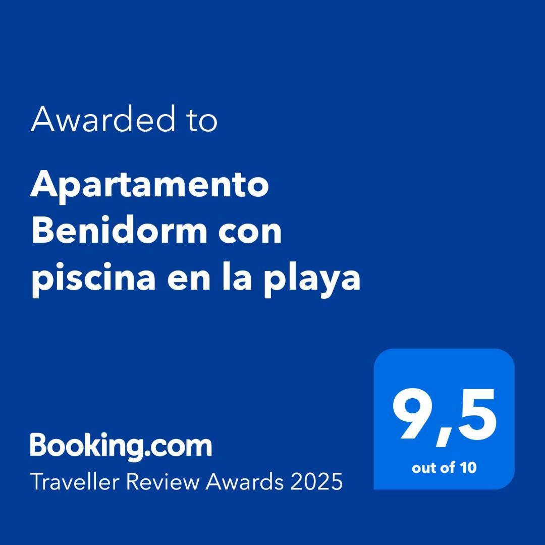Apartamento Benidorm Con Piscina En La Playa Cala de Finestrat Exterior foto